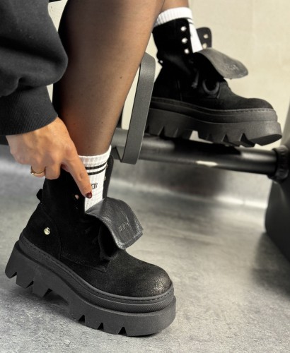 beyco worker czarny damski skora naturalna gruba podeszwa 61.jpg