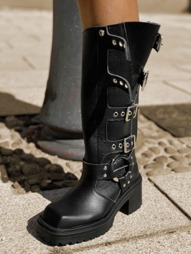 beyco worker czarny damski skora naturalna gruba podeszwa obcas a 136.jpg