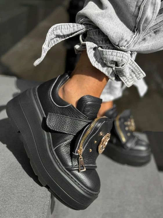 beyco sneakers czarny skora naturalna gruba podeszwa a 85.jpg