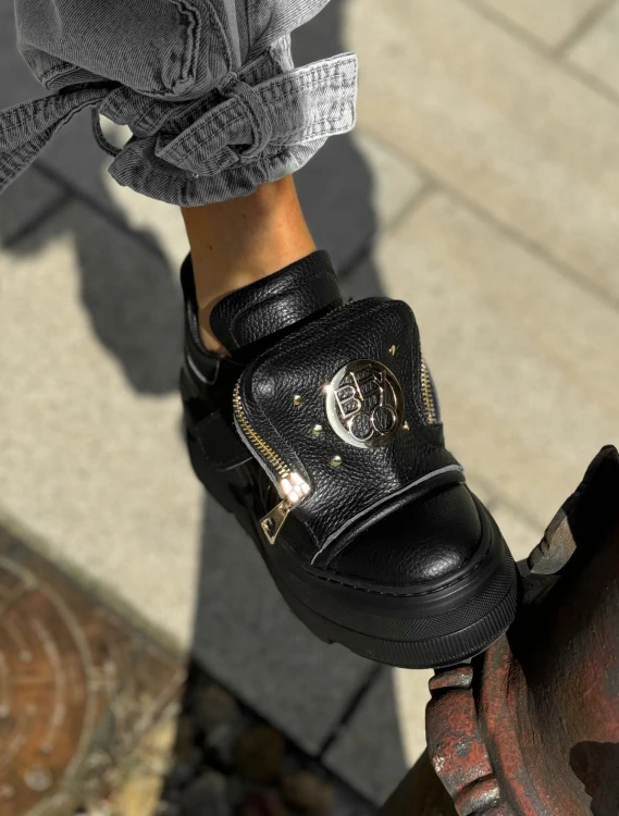 beyco sneakers czarny skora naturalna gruba podeszwa 87.jpg