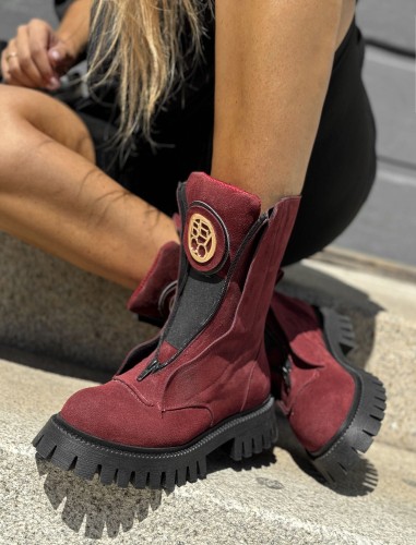 beyco worker bordo damski skora naturalna plaska podeszwa 208 (3).jpg