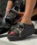 beyco sneakers klapek czarny zloty damski skora gruba podeszwa 489.jpg