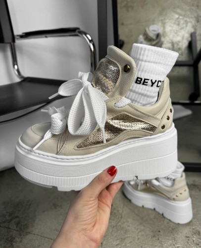 beyco sneakers damski bez zloto gruby spod skora naturalna 807.jpg