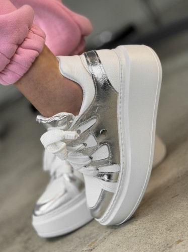 beyco sneakersy damskie srebrne gruby spod skora naturalna 974.jpg