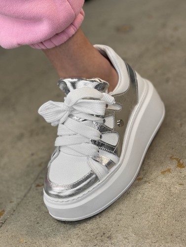 beyco sneakersy damskie srebrne gruby spod skora naturalna 975.jpg