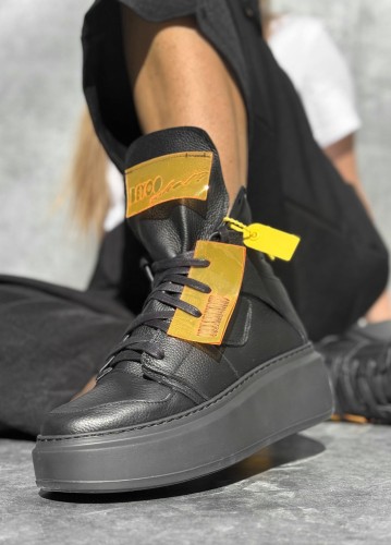 beyco sneakers damski czarny gruby spod skora naturalna 1028.jpg