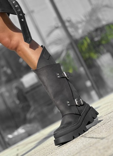 beyco worker damski czarny gruby spod skora naturalna 1173.jpg