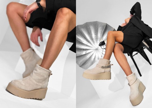 beyco botek sniegowiec damski jasny bez gruba podeszwa skora naturalna 1697.jpg