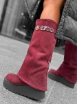 Beyco 2w1 śniegowce ceg23 mini maxi bordo 36-41 