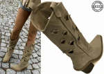 Beyco kozak niski obcas  w4 cappucino 36-41 