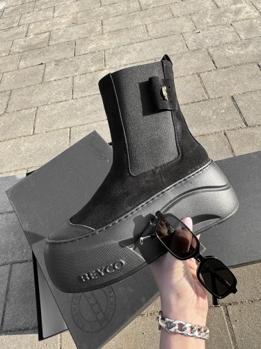 Skórzane workery 25-35sn czarny Beyco