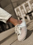 Skórzane sneakersy klapki beż 26-16