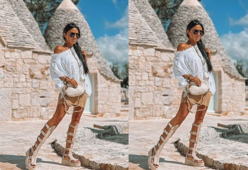 BEYCO SANDAŁ GLADIATOR CLARK2 JASNY BEŻ