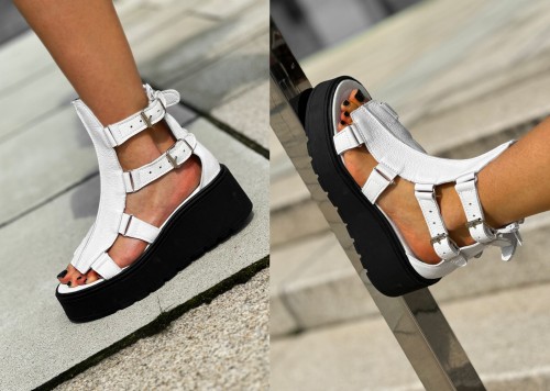 BEYCO SANDAŁ CLARK BIAŁY