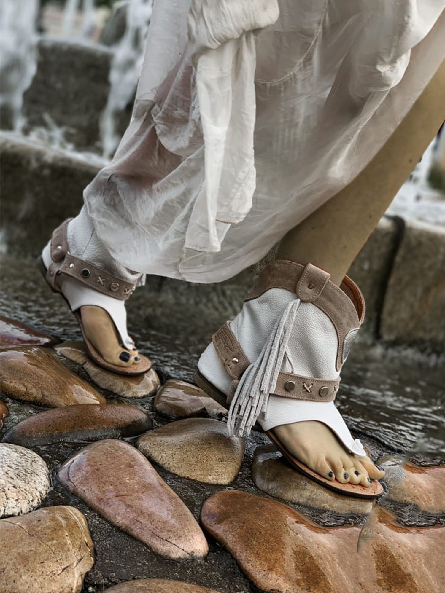 BEYCO JAPONKA R3 INDIANA BIAŁA +CAPPUCCINO